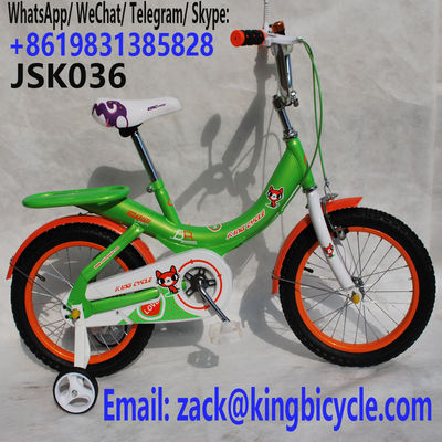 Stylish 12&quot; 14&quot; 16 Inch High Carbon Steel Frame Children Bicycles For 3-8 Years Old Child Fashionable